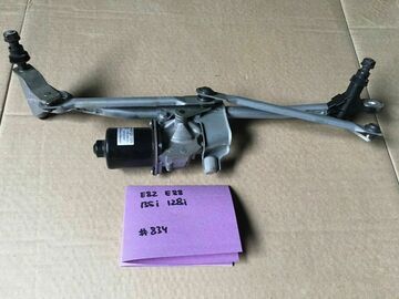 Selling with online payment: 13 BMW E82 E88 1-SERIES WINDSHIELD WIPER LINKAGE w/ MOTOR