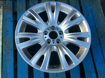 Selling with online payment: BMW 19'' E70 X5 Light Alloy Front Wheel Rim V Spoke Style 223