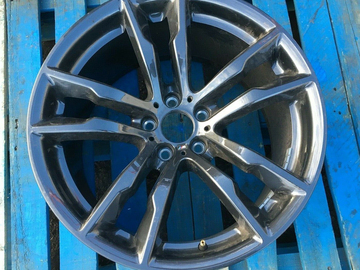 Selling with online payment: BMW 20'' X5M X6M F85 F15 E70 Front Wheel Rim 2284655 611M New