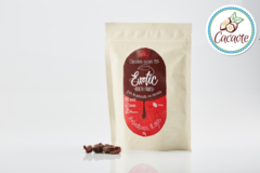 Productos: Snacks Frutas Cubiertas con chocolate Vegano al 75% Cacao