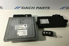 Selling with online payment: BMW E90 3 5 2.8i N52 ENGINE ECU DME MSV80 CAS LOCK KEY SET