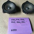 Selling with online payment: BMW E90 FACTORY REAR DASH SPEAKER LOW MID HIGH TONE PAIR