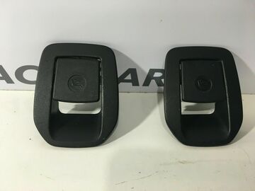 Selling with online payment: BMW E92 Rear Child Seat Isofix Mount Cover Flap Trim Set of Two