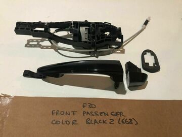 Selling with online payment: BMW F30 Rear Right Passenger Ext Door Grab Handle Comfort Access 