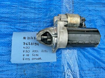 Selling with online payment: BMW X3 F25 XDRIVE 28iX F30 328i 320i N20 ENGINE STARTER BOSCH