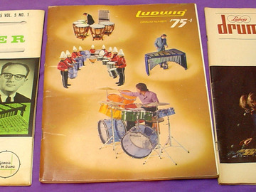 VIP Members' Sales Only: LUDWIG 1975 catalog- -- Ludwig Drummer Spring 1965 & 1967