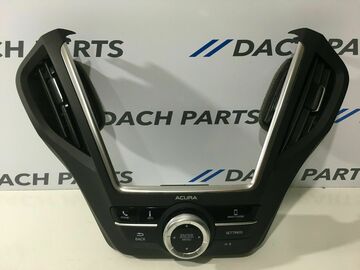 Selling with online payment: Acura MDX RADIO TRIM TEMP BEZEL DASH MOUNTED Fits 2014-2019