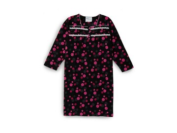 SALE: Women's Open Back Flannel Nightgown