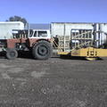 En alquiler: Alq.tractor Fiat 800 c/vibrocomp.liso dynapac y p.de cabra 