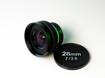 Vermieten: Cine-Mod Nikkor 28mm f/2.8 EF-Mount