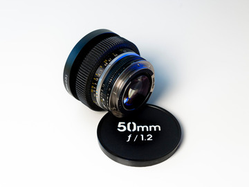 Vermieten: Cine-Mod Nikkor 50mm f/1.2 EF-Mount