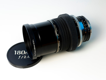 Vermieten: Cine-Mod Nikkor 180mm f/2.8 EF-Mount