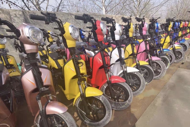 Lot of 5 E-Bike / Moped 500 watt 48 Volt 