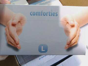Nieuwe apparatuur: Comforties soft nitriel premium plus handschoenen €13,50!