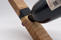  : Solid Wood x Epoxy Resin Magic Wine Stand