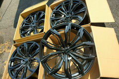 Selling: 20" RTX Black Widow Gloss Black Wheels - 5x114