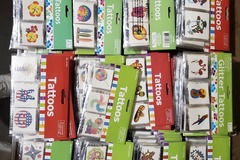 Buy Now: Over 8000 Assorted  Temporary Tattoos