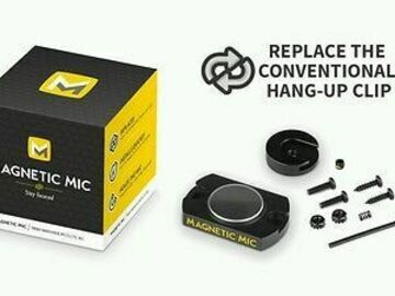 Selling with online payment: Magnetic Mic Revolutionary Must Have Mic Clip Replacement/Upgrade