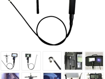 Suppliers: Vividia VA-450 LCD/WiFi Two way articulating borescope