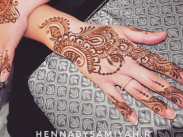 Booking Request (with pricing): Guest henna (p/hour)