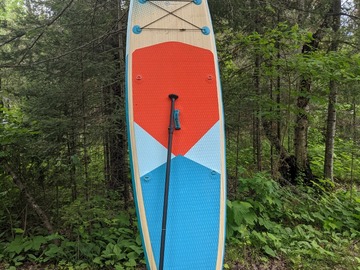 Renting out with online payment: SUP (stand-up paddle board) - inflatable - 11"x33"x6"