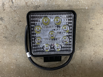 Selling with online payment: 3.5” Square Work Light (9 LEDs) White