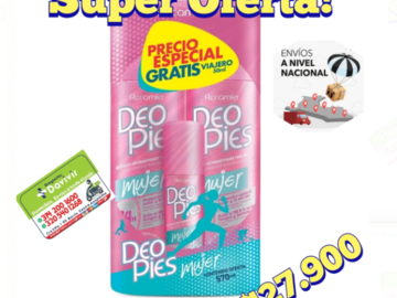 Productos : Oferta Deo Pies - Droguería Davivir 