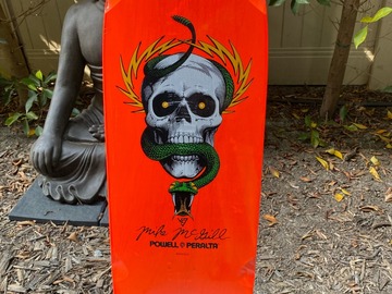 Selling with online payment: POWELL PERALTA MCGILL PIG DECK REISSUE, orange