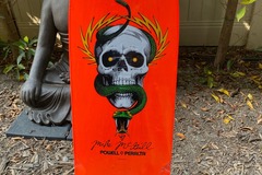 Selling with online payment: POWELL PERALTA MCGILL PIG DECK REISSUE, orange