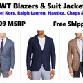 Comprar ahora: Brand Name Blazers & Suit Jackets, NWT, $8,900 MSRP, Ships Free