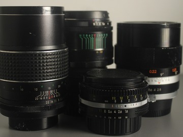 Vermieten: Vintage lens Set