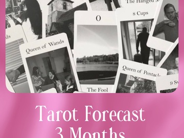 Selling: 3 Month Tarot Forecast Email Reading