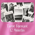 Selling: 12 month Tarot Forecast Email Reading 
