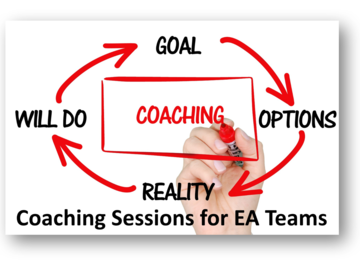 Coaching: 6 (1hr) Coaching Sessions for Enterprise Architecture Teams