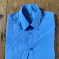 FREE: M&S Blue Boys School Shirt *SET OF 2* 8-9yrs