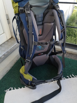 Deuter 55L+10L rinkka