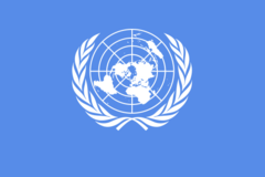 Renting out with online payment: United Nations Flag