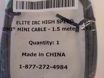 Comprar ahora: ASB Elite HDMI High Speed IRC PREMIUM Cable Top Quality 5ft - 1.5