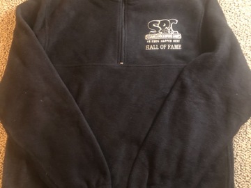 Selling A Singular Item: Sesame Rockwood Fleece Pullover Hall of Fame Jacket