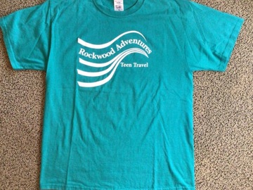 Selling A Singular Item: Rockwood Adventures Teen Travel T-shirt 