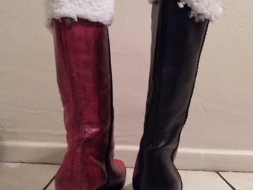 Selling with online payment: Harley Quinn Christmas Boots