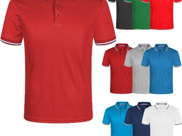Comprar ahora: 60x Men's Polo Dri-Fit Golf Sports Cotton T-Shirts Mix colorr 