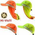 Comprar ahora: Hi-Vis Reflective Sun Safety Working Neck Flap Hats