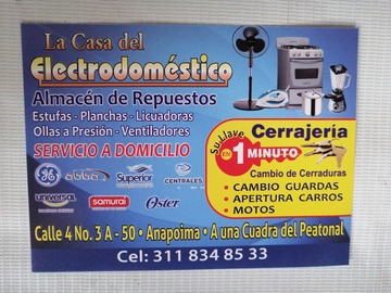 Servicios : LA CASA DEL ELECTRODOMÉSTICO