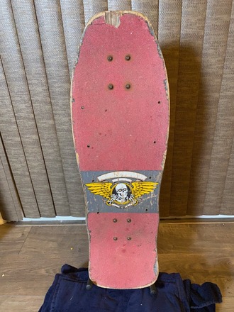 Powell Peralta Per Welinder Complete 80s Old School Skateboard with Bonus  Lapel Pin