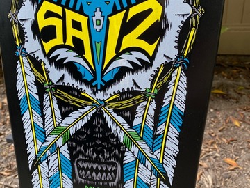 Selling with online payment: VINTAGE NOS POWELL PERALTA STEVE SAIZ DECK - 1989