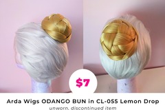 Selling with online payment: Arda Wigs Odango Bun in CL-055 Lemon Drop