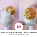 Selling with online payment: Arda Wigs Odango Bun in CL-055 Lemon Drop