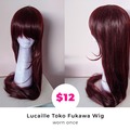 Selling with online payment: Lucaille Toko Fukawa Wig