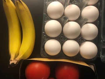 Instant Order: Eggs / Tomatoes / Bananas 